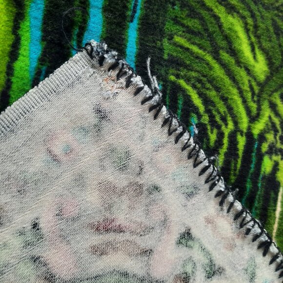 Vtg Velvet Wall Hanging Tapestry Rug Deer Elk 53x39 By Alden.T.C Made in Turkey - Picture 3 of 7